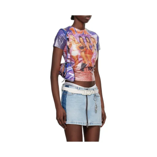 Photograph Printed Crewneck T-Shirt