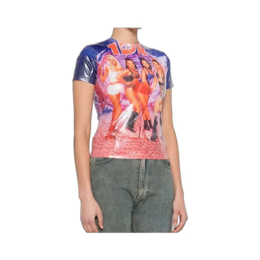 Photograph Printed Crewneck T-Shirt
