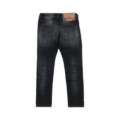 1995-J Distressed Straight-Leg Jeans