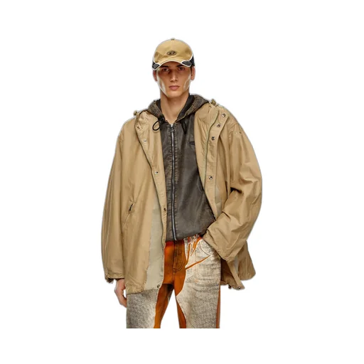J-Mckell Distressed Panel Detailed Jacket
