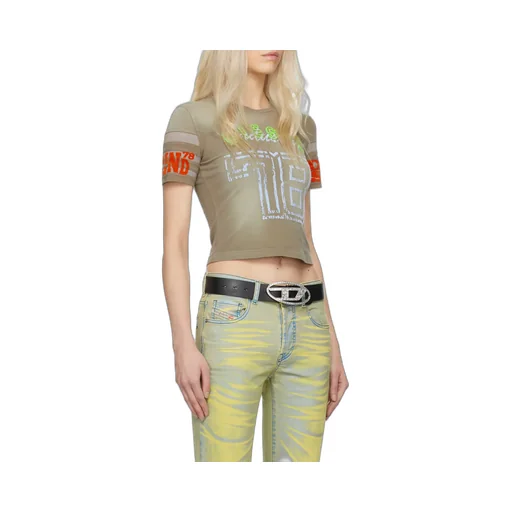 T-Uncusl Flocked-Logo T-Shirt