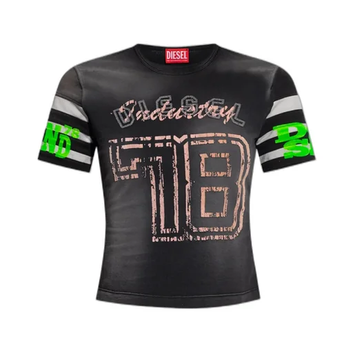 T-Uncusl Flocked-Logo T-Shirt