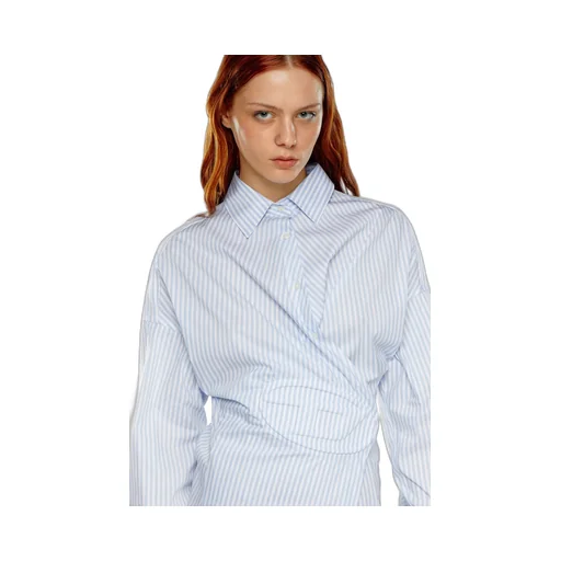 D-Sizen-N2 Striped Shirt Dress