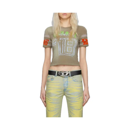 T-Uncusl Flocked-Logo T-Shirt