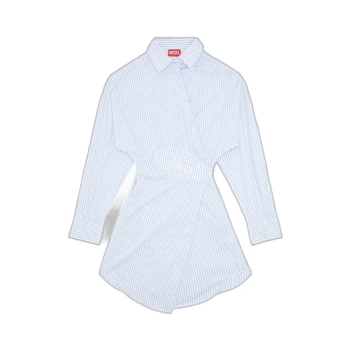 D-Sizen-N2 Striped Shirt Dress