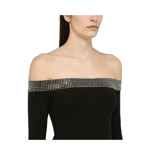 Long-Sleeved Strapless Dress
