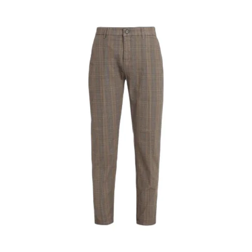 Checked Tailored Trousers