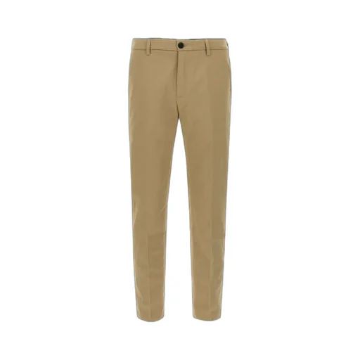 Pleated Zip-Fly Trousers