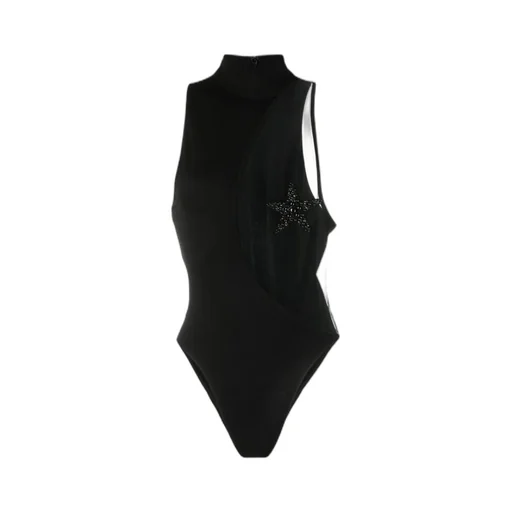 Star Detail Hollowed-Out Jumpsuit