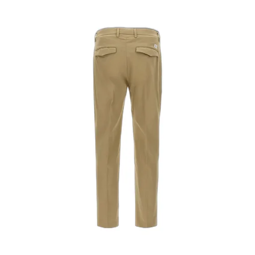 Pleated Zip-Fly Trousers