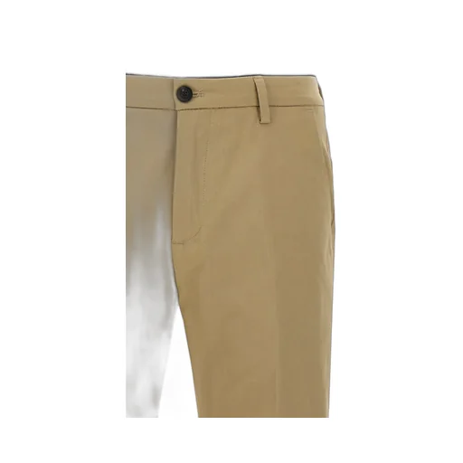 Pleated Zip-Fly Trousers