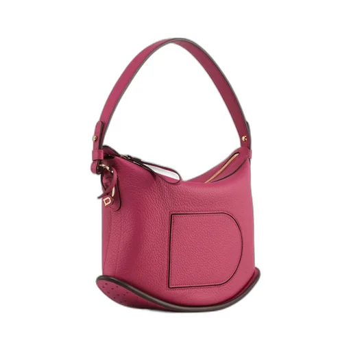 Zippered Shoulder Bag