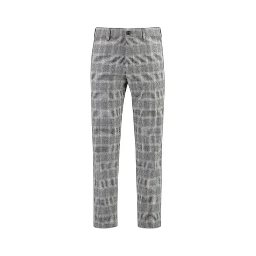 Checked Chino Pants