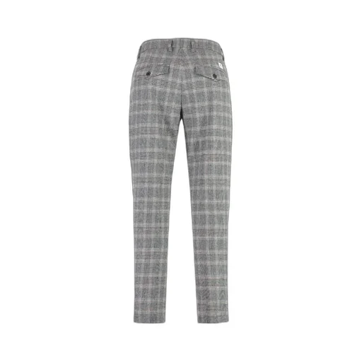 Checked Chino Pants
