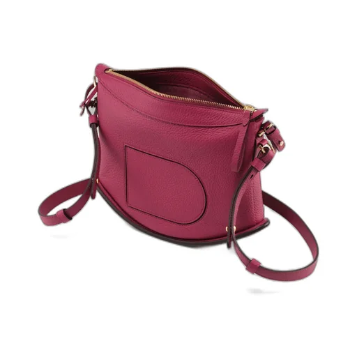 Zippered Shoulder Bag