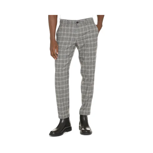 Checked Chino Pants