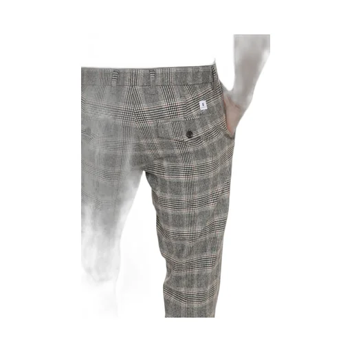 Checked Chino Pants