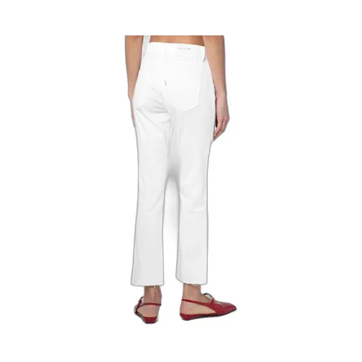 Frayed-Hem Jeans