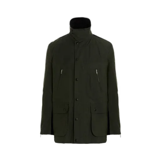 Middle Barbour Single-Breasted Jacket
