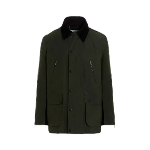 Middle Barbour Single-Breasted Jacket