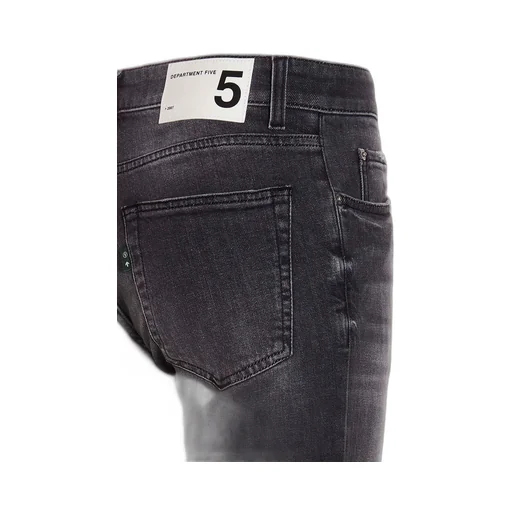 Distressed-Effect Slim-Leg Jeans