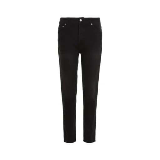 Logo-Patch Slim-Cut Jeans