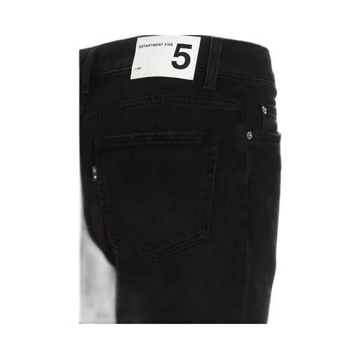Logo-Patch Slim-Cut Jeans