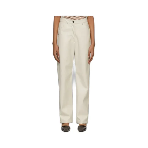 Logo High-Rise Casual Pants