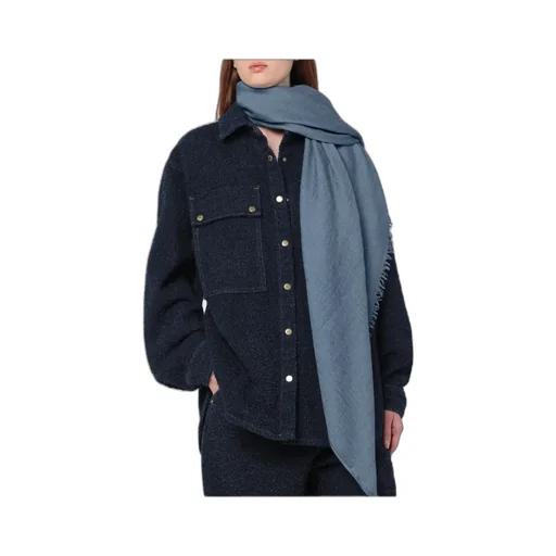 Wool And Silk Blended Scarf