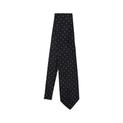Polka Dot Silk Tie