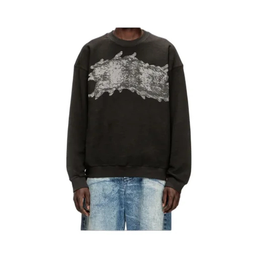 Graffiti-Print Sweatshirt
