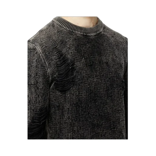Frayed-Detail Sweater
