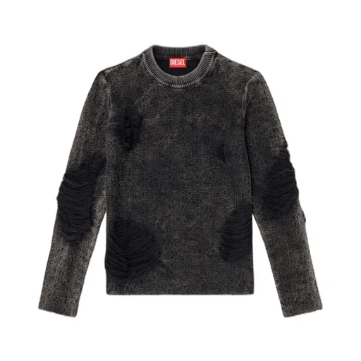 Frayed-Detail Sweater