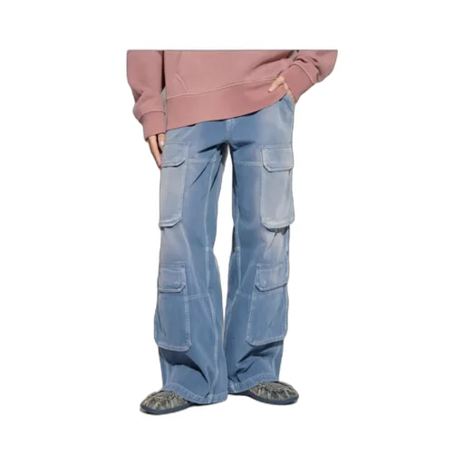 D-Touch Cargo Wide-Leg Jeans