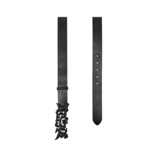 B-Graffiti Logo Buckled Belt