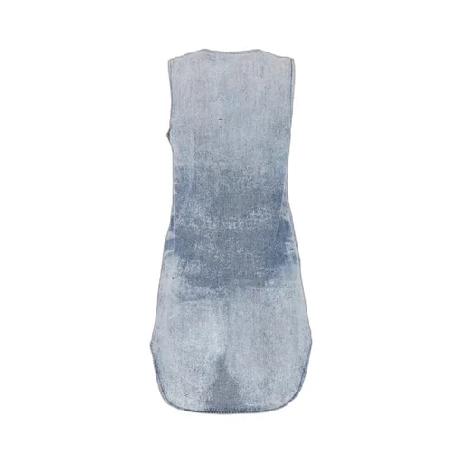 Sleeveless Denim Dress