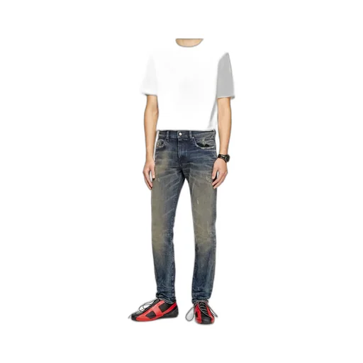 Slim-Fit Distressed Jeans