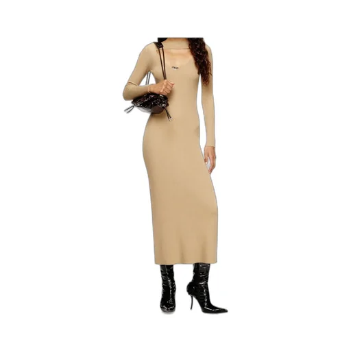 M-Oloni Cut-Out Detailed Knitted Dress