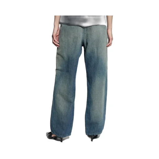 D-Phant-Chino Herringbone Faded Jeans