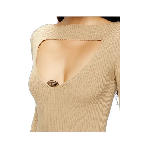 M-Oloni Cut-Out Detailed Knitted Dress