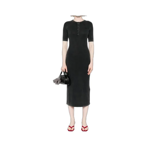 Black Cotton Dress