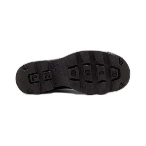 Zip-Detail Oval-Plaque Boots