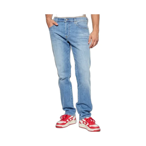 D-Vyl Logo-Patch Jeans