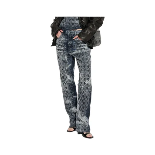Frayed-Effect Jeans