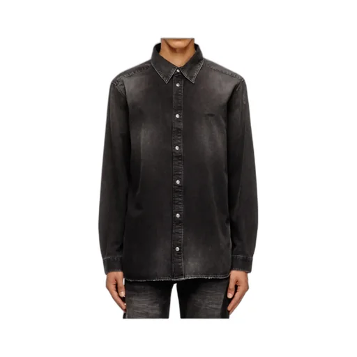 D-Simply Long-Sleeve Denim Shirt