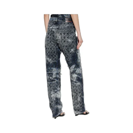 Frayed-Effect Jeans