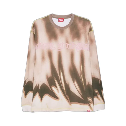 Abstract Print Long Sleeve T-Shirt