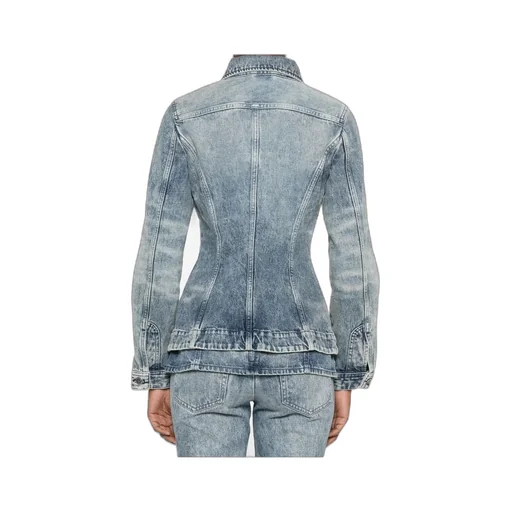 De Katerin Button-Up Denim Jacket