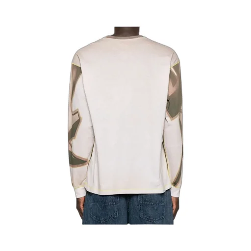Abstract Print Long Sleeve T-Shirt