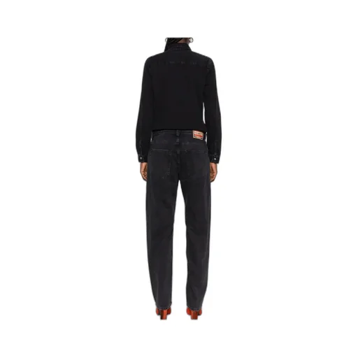 Button-Fastening Jumpsuit